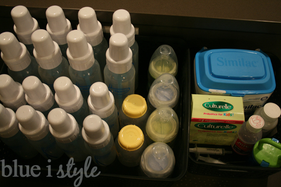 Baby Bottle Organization: How I Organize & Store Baby Bottles
