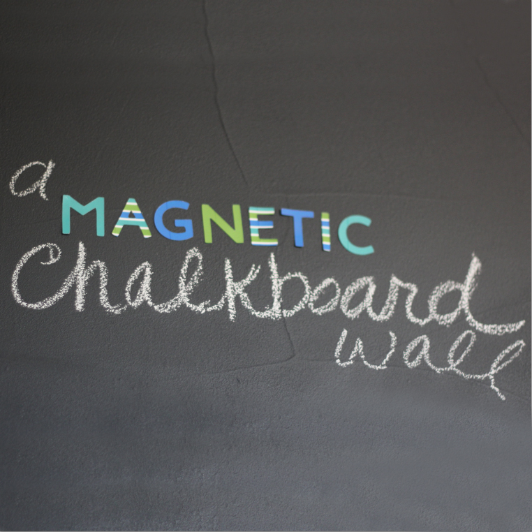 Chalkboard Walls: How to Create a Chalkboard/Magnetic Wall — The Decor  Formula