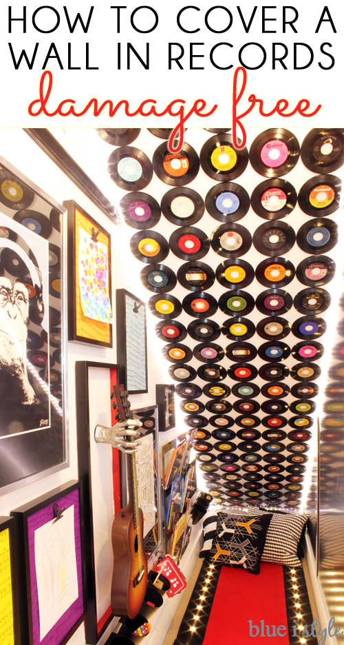 How to Hang Vinyl Records on the Wall