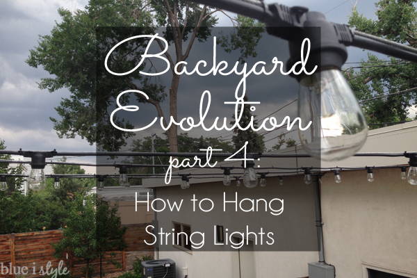 How to Hang Patio Lights