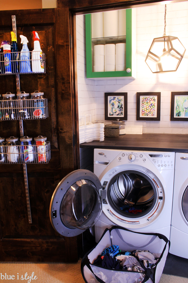 organizing with style Tips to Make the Most of a Small Laundry Closet