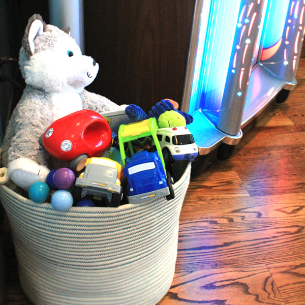 Toy Storage Baskets With Grown Up Style Blue I Style