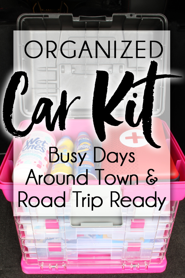 Organized Car Kit for Families On the Go - Blue i Style