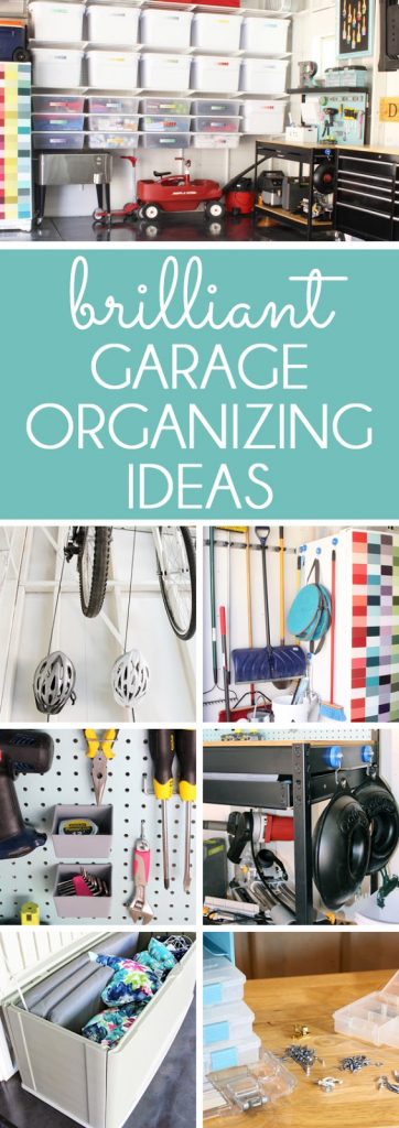 Brilliant Ways to Organize the Garage - Blue i Style