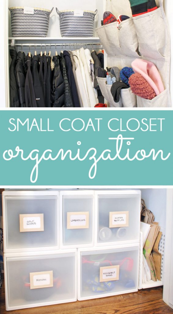 Small Coat Closet Storage Solutions Blue I Style