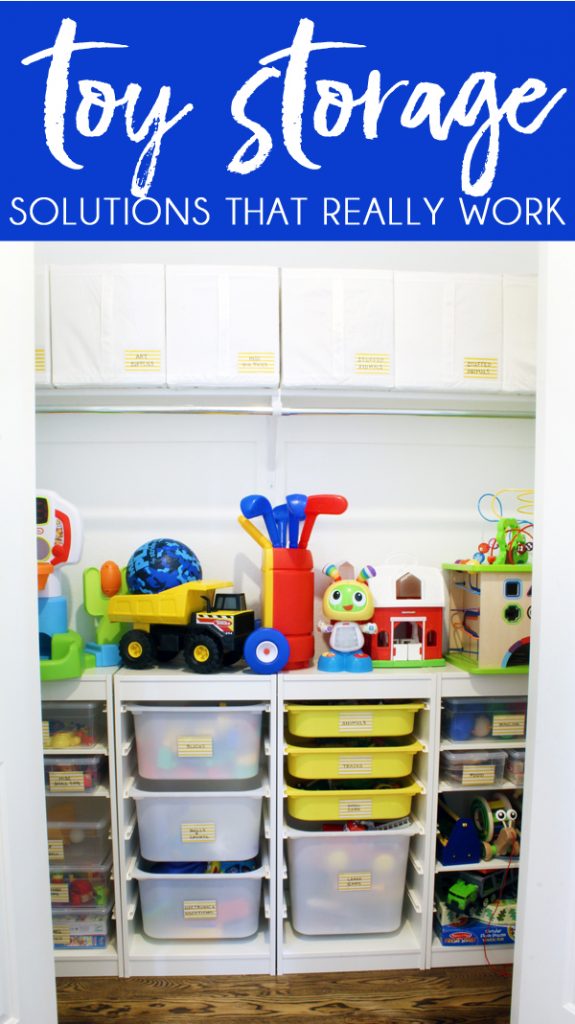 kids toy storage system