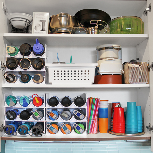 21 Smart Ways to Organize Water Bottles for a Tidy Kitchen – All