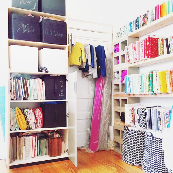 Sewing Room Organization: Fabric