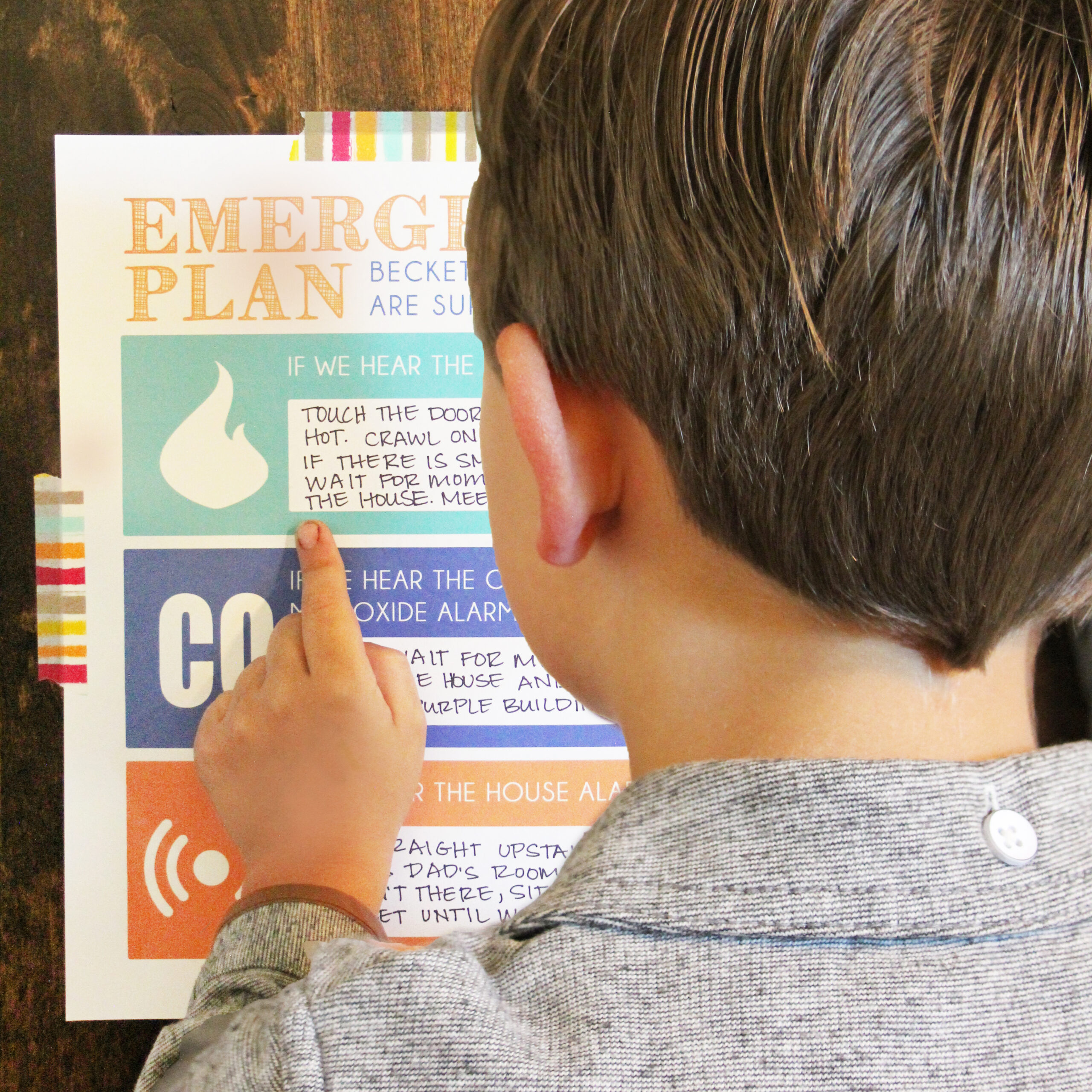 How to Make a Family Fire Safety Plan + Free Printable - Blue i Style
