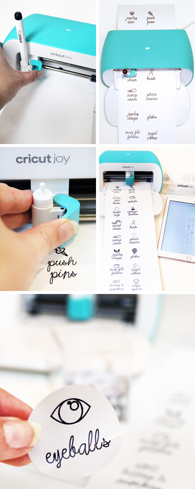 How to Make Stickers Using the Cricut Joy
