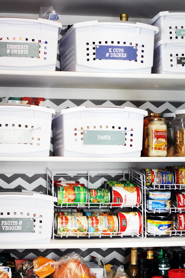Cheap Ways to Line Your Pantry Shelves