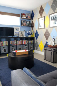 Boys Hangout Room Reveal - Blue i Style